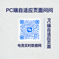 电竞实时数据网PC端自适应页面访问二维码